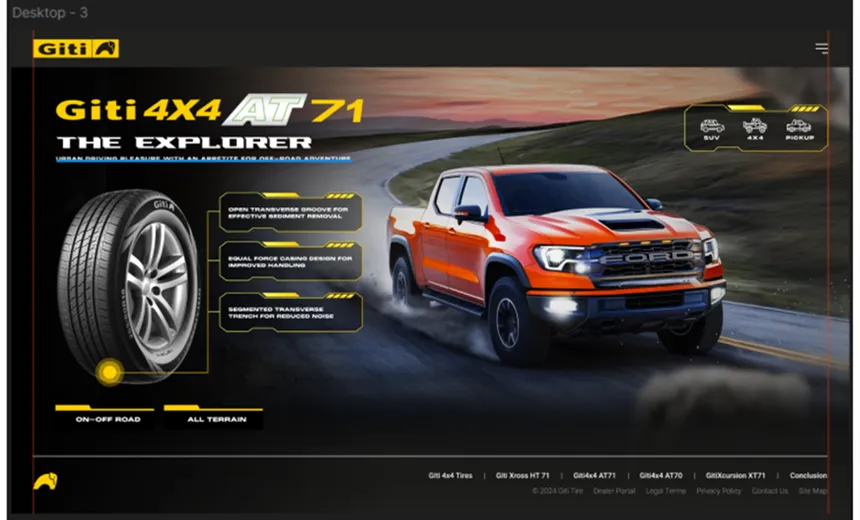 Realistic Car Graphics Created from Layered Promotional Design Brief